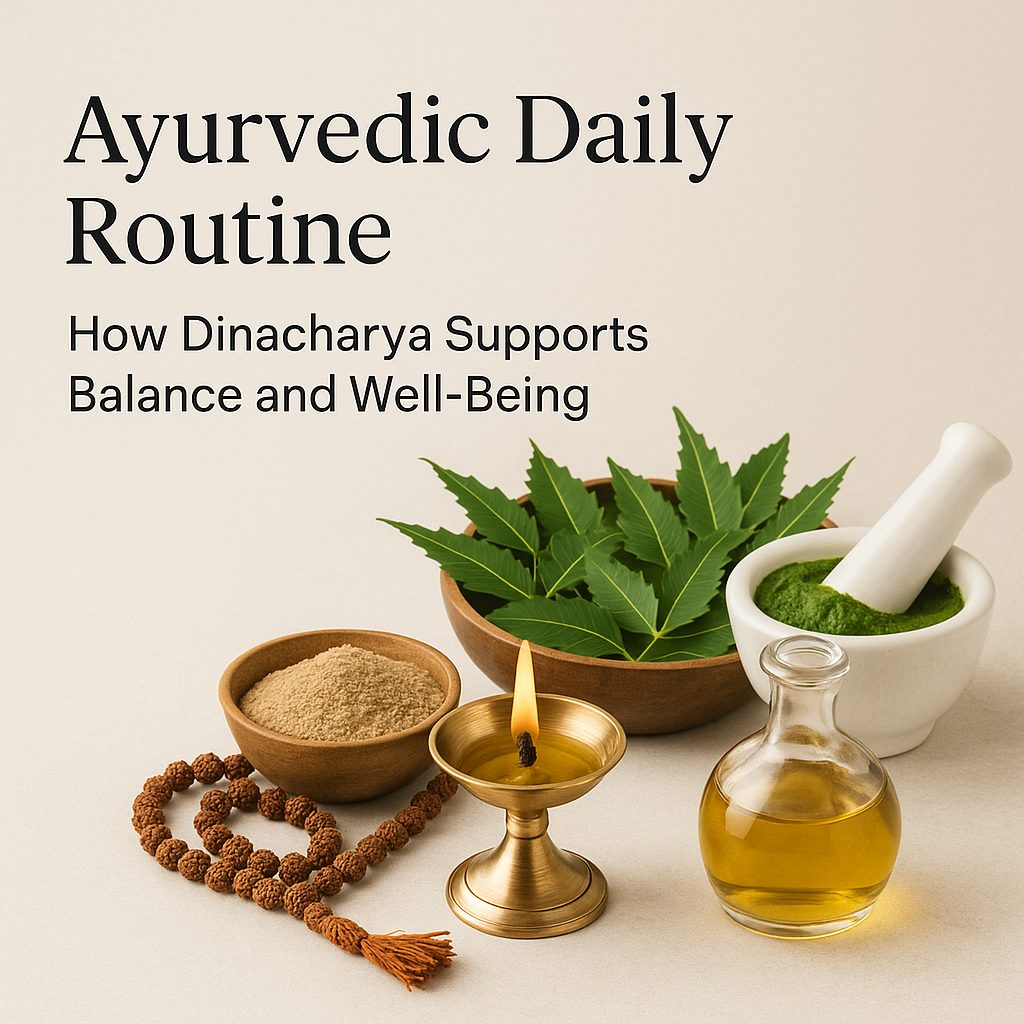 Ayurvedic Daily Routine: How Dinacharya Supports Balance and Well-Being